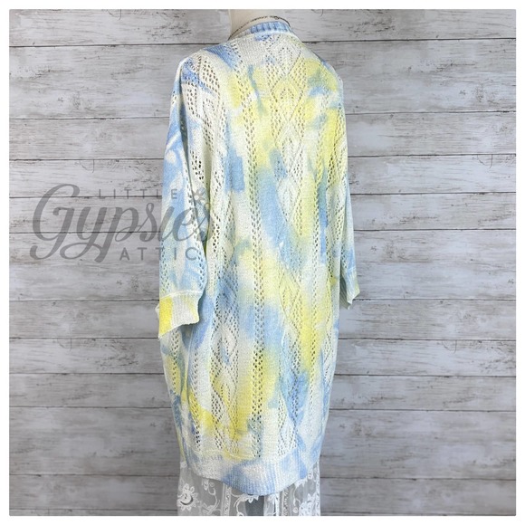 POL Splash of Color Knit Kimono - Picture 7 of 16
